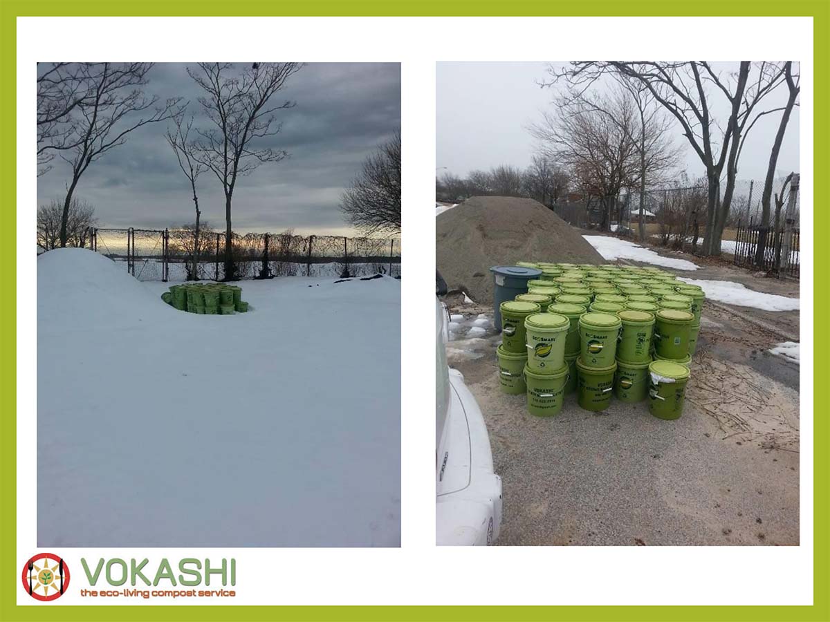 Bokashi Inoculated Food Waste Can Be Held for Better Staging Bokashi Inoculated Food Waste Can Be Held for Better Staging