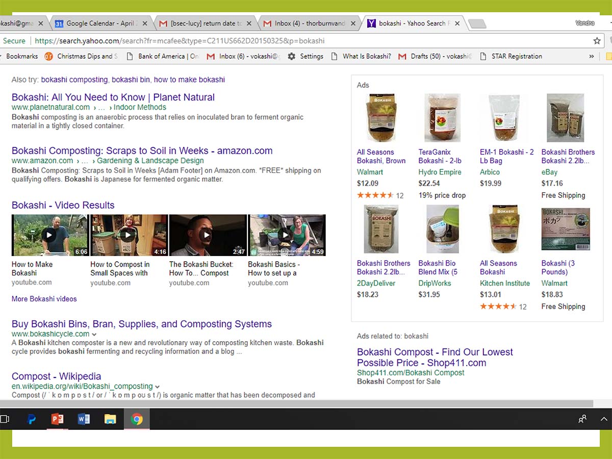 Bokashi Popularity as a Search Term Bokashi Popularity as a Search Term