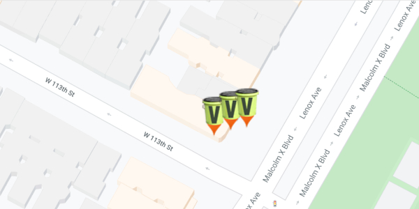 Compost Pickup at 61 Malcolm X Blvd. Manhattan, NY 10026 Map