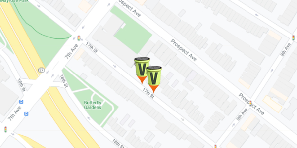 Compost Pickup on 17th Street Composters (Btw. 7th & 8th Avs.), Brooklyn, NY 11215 Map