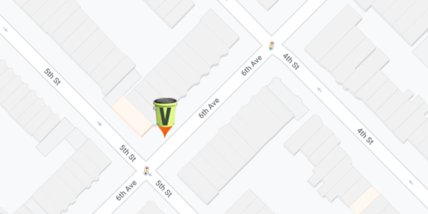 Compost Pickup on 6th Av. Btw. 4th & 5th Sts., Brooklyn, NY 11217 Map
