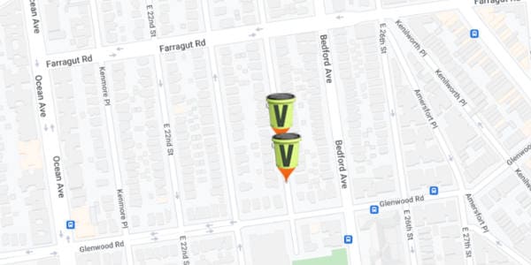Compost Pickup on E. 24th St. Btw. Glenwood & Farragut Composters, Brooklyn, NY 11210 Map